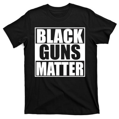 Black Guns Matter 2nd Amendment T-Shirt