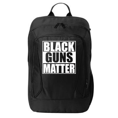 Black Guns Matter 2nd Amendment City Backpack