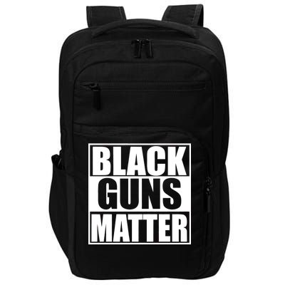 Black Guns Matter 2nd Amendment Impact Tech Backpack