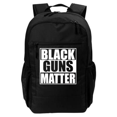 Black Guns Matter 2nd Amendment Daily Commute Backpack