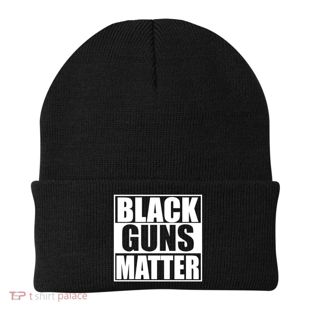 Black Guns Matter 2nd Amendment Beanie
