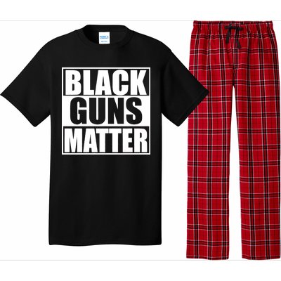 Black Guns Matter 2nd Amendment Pajama Set