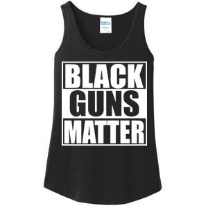 Black Guns Matter 2nd Amendment Ladies Essential Tank