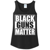 Black Guns Matter 2nd Amendment Ladies Essential Tank