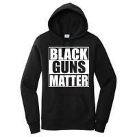 Black Guns Matter 2nd Amendment Women's Pullover Hoodie