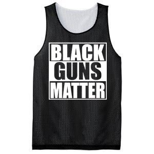 Black Guns Matter 2nd Amendment Mesh Reversible Basketball Jersey Tank