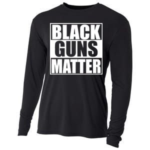 Black Guns Matter 2nd Amendment Cooling Performance Long Sleeve Crew