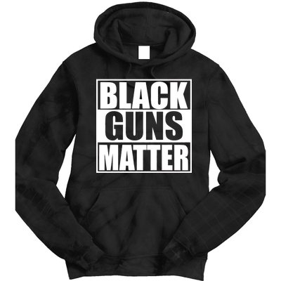 Black Guns Matter 2nd Amendment Tie Dye Hoodie