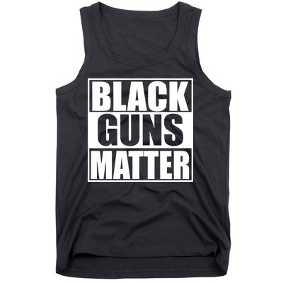 Black Guns Matter 2nd Amendment Tank Top