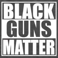 Black Guns Matter 2nd Amendment Vector Backpack