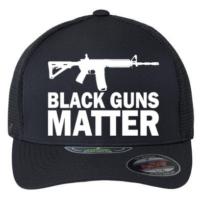 Black Guns Matter AR-15  Flexfit Unipanel Trucker Cap