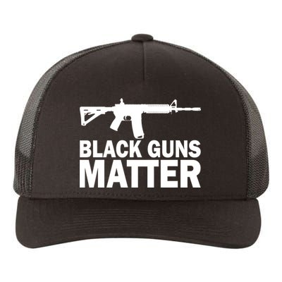 Black Guns Matter AR-15  Yupoong Adult 5-Panel Trucker Hat