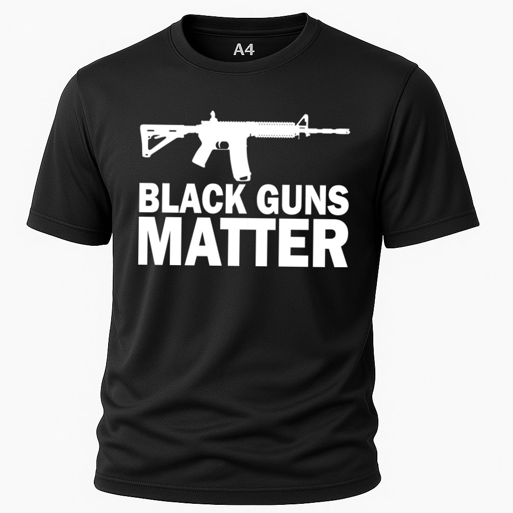 Black Guns Matter AR-15  Cooling Performance Crew T-Shirt