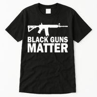 Black Guns Matter AR-15  Tall T-Shirt
