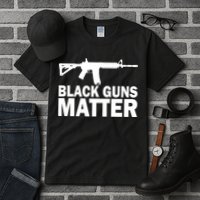 Black Guns Matter AR-15  Tall T-Shirt