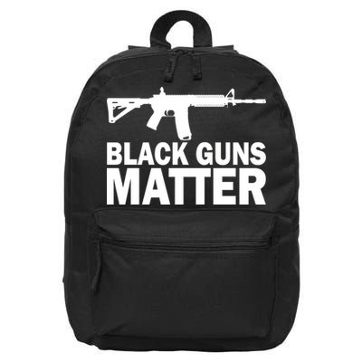 Black Guns Matter AR-15  16 in Basic Backpack