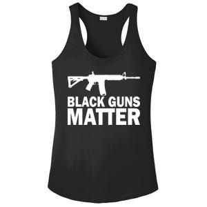 Black Guns Matter AR-15  Ladies PosiCharge Competitor Racerback Tank