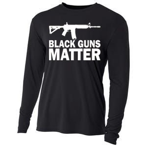 Black Guns Matter AR-15  Cooling Performance Long Sleeve Crew