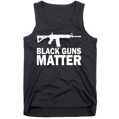 Black Guns Matter AR-15  Tank Top