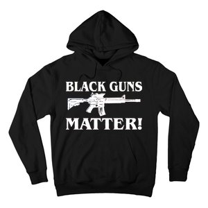 Black Guns Matter AR-15 2nd Amendment Hoodie