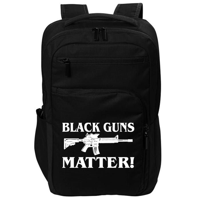 Black Guns Matter AR-15 2nd Amendment Impact Tech Backpack