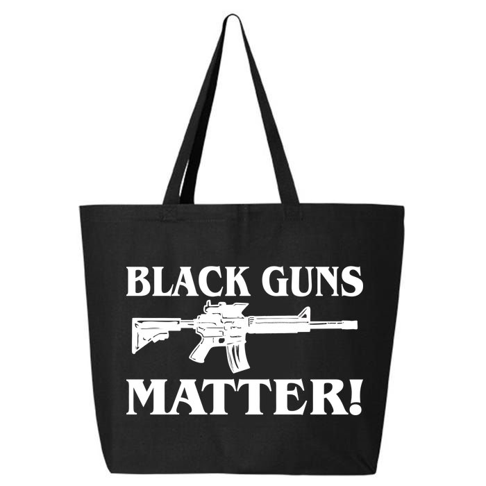 Black Guns Matter AR-15 2nd Amendment 25L Jumbo Tote