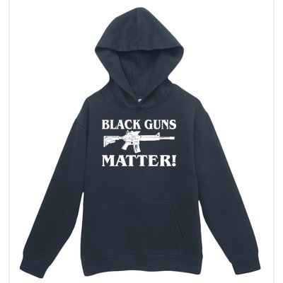 Black Guns Matter AR-15 2nd Amendment Urban Pullover Hoodie