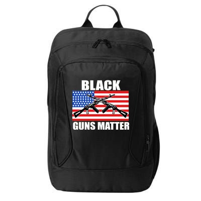 Black Guns Matter USA 2nd Amendment City Backpack