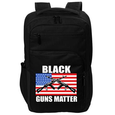 Black Guns Matter USA 2nd Amendment Impact Tech Backpack