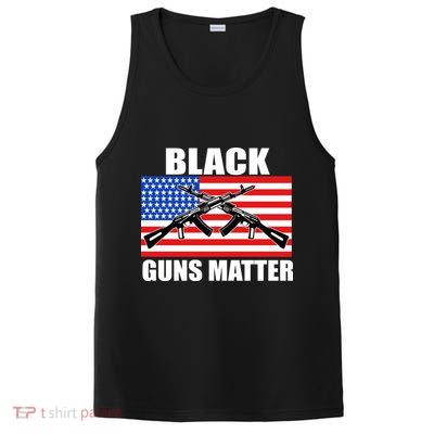Black Guns Matter USA 2nd Amendment PosiCharge Competitor Tank