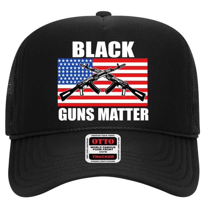 Black Guns Matter USA 2nd Amendment Trucker Hat