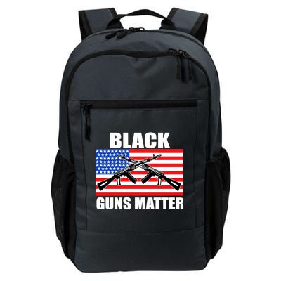 Black Guns Matter USA 2nd Amendment Daily Commute Backpack