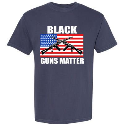 Black Guns Matter USA 2nd Amendment Garment-Dyed Heavyweight T-Shirt