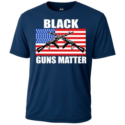 Black Guns Matter USA 2nd Amendment Cooling Performance Crew T-Shirt