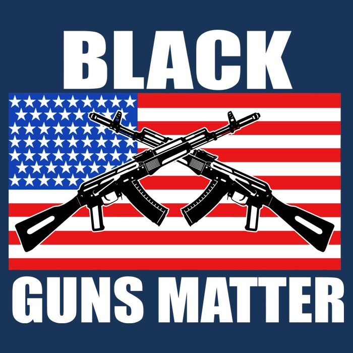 Black Guns Matter USA 2nd Amendment Cooling Performance Crew T-Shirt
