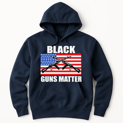 Black Guns Matter USA 2nd Amendment Hoodie