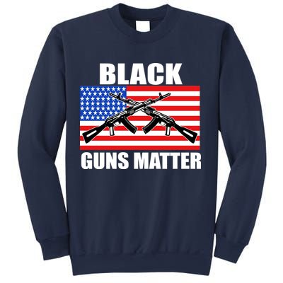 Black Guns Matter USA 2nd Amendment Sweatshirt