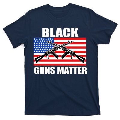 Black Guns Matter USA 2nd Amendment T-Shirt