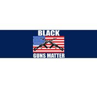 Black Guns Matter USA 2nd Amendment Bumper Sticker