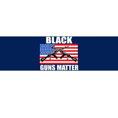 Black Guns Matter USA 2nd Amendment Bumper Sticker