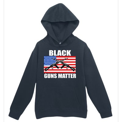 Black Guns Matter USA 2nd Amendment Urban Pullover Hoodie