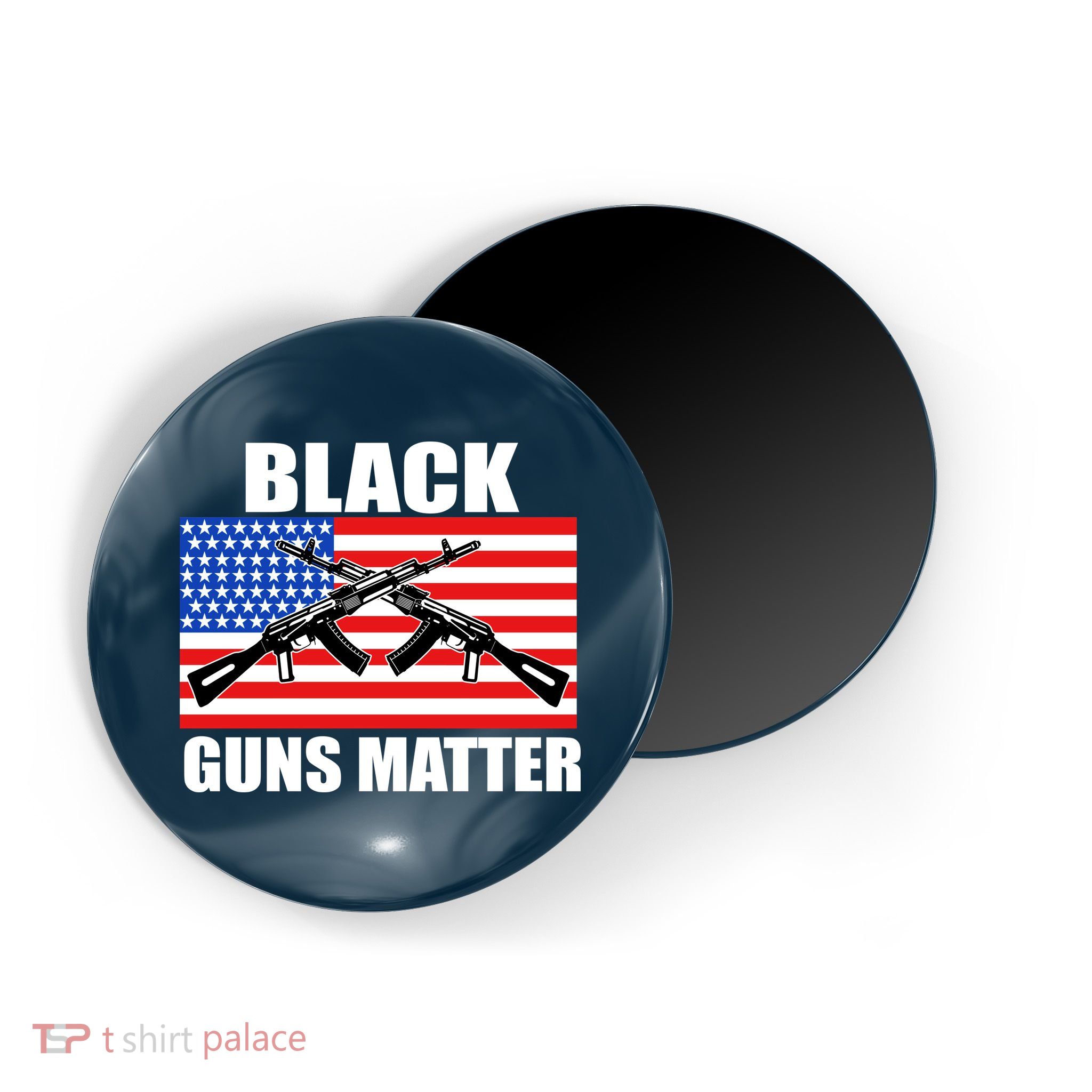 Black Guns Matter USA 2nd Amendment Magnet