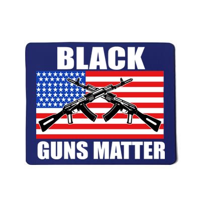 Black Guns Matter USA 2nd Amendment Mousepad