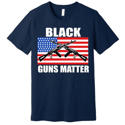 Black Guns Matter USA 2nd Amendment Premium T-Shirt