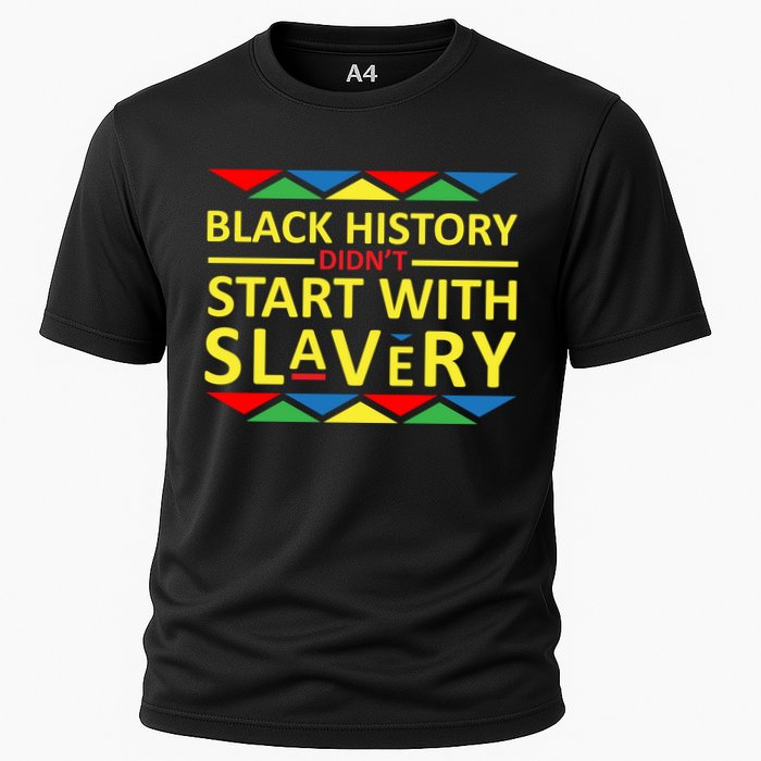 Black History Didn't Start With Slavery Colorful Performance Shirt