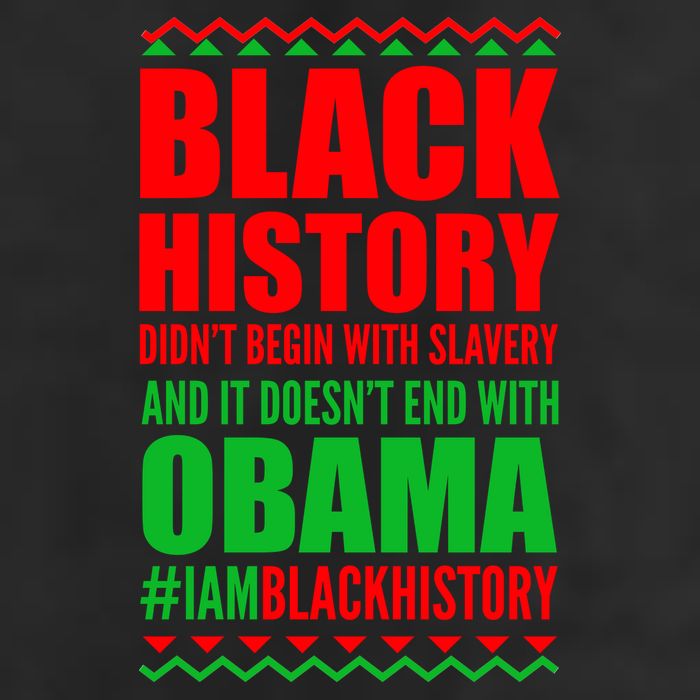 Black History Doesn't End With Obama Garment-Dyed Fleece Hoodie