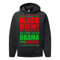 Black History Doesn't End With Obama Performance Fleece Hoodie