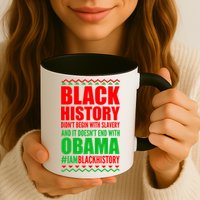 Black History Doesn't End With Obama Mug