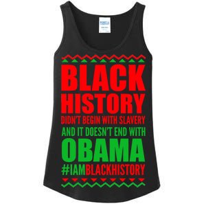 Black History Doesn't End With Obama Ladies Essential Tank