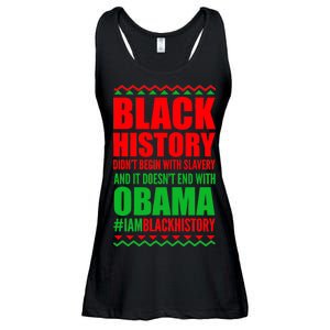 Black History Doesn't End With Obama Ladies Essential Flowy Tank